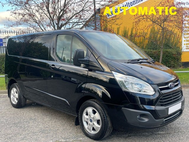 2017 67 Ford Transit Custom 290 TDCi 170 LIMITED AUTOMATIC [ Panther Black ] LR P/V 