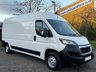 USED 2018 18 PEUGEOT BOXER 2.0 BLUE HDI 335 L3H2 PROFESSIONAL P/V 130 BHP AIR CON / SAT NAV