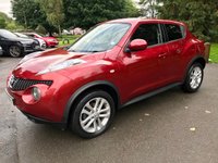 USED 2012 12 NISSAN JUKE 1.6 ACENTA PREMIUM 5d 117 BHP Low Mileage, One Owner And Full Service History !