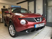 USED 2012 12 NISSAN JUKE 1.6 ACENTA PREMIUM 5d 117 BHP Low Mileage, One Owner And Full Service History !