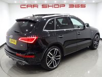 USED 2014 64 AUDI SQ5 3.0 BITDI V6 (309 BHP) TIPTRONIC QUATTRO 5DR (S/S) + NAV + PANORAMIC SUNROOF + E/HEATED LEATHERS + BANG AND OLUFSEN + R/CAMERA + F-R PARK ASSIST + PRIVACY + XENON-LED + POWER BOOT + 21 S  PANROOF+R/CAM+TINTS+XENON-LED+LEATHR+NAV+CRUISE+B&O