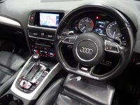 USED 2014 64 AUDI SQ5 3.0 BITDI V6 (309 BHP) TIPTRONIC QUATTRO 5DR (S/S) + NAV + PANORAMIC SUNROOF + E/HEATED LEATHERS + BANG AND OLUFSEN + R/CAMERA + F-R PARK ASSIST + PRIVACY + XENON-LED + POWER BOOT + 21 S  PANROOF+R/CAM+TINTS+XENON-LED+LEATHR+NAV+CRUISE+B&O