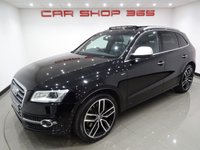 USED 2014 64 AUDI SQ5 3.0 BITDI V6 (309 BHP) TIPTRONIC QUATTRO 5DR (S/S) + NAV + PANORAMIC SUNROOF + E/HEATED LEATHERS + BANG AND OLUFSEN + R/CAMERA + F-R PARK ASSIST + PRIVACY + XENON-LED + POWER BOOT + 21 S  PANROOF+R/CAM+TINTS+XENON-LED+LEATHR+NAV+CRUISE+B&O