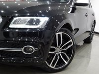 USED 2014 64 AUDI SQ5 3.0 BITDI V6 (309 BHP) TIPTRONIC QUATTRO 5DR (S/S) + NAV + PANORAMIC SUNROOF + E/HEATED LEATHERS + BANG AND OLUFSEN + R/CAMERA + F-R PARK ASSIST + PRIVACY + XENON-LED + POWER BOOT + 21 S  PANROOF+R/CAM+TINTS+XENON-LED+LEATHR+NAV+CRUISE+B&O