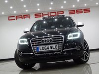 USED 2014 64 AUDI SQ5 3.0 BITDI V6 (309 BHP) TIPTRONIC QUATTRO 5DR (S/S) + NAV + PANORAMIC SUNROOF + E/HEATED LEATHERS + BANG AND OLUFSEN + R/CAMERA + F-R PARK ASSIST + PRIVACY + XENON-LED + POWER BOOT + 21 S  PANROOF+R/CAM+TINTS+XENON-LED+LEATHR+NAV+CRUISE+B&O