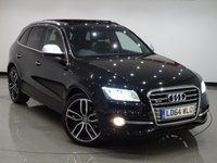 USED 2014 64 AUDI SQ5 3.0 BITDI V6 (309 BHP) TIPTRONIC QUATTRO 5DR (S/S) + NAV + PANORAMIC SUNROOF + E/HEATED LEATHERS + BANG AND OLUFSEN + R/CAMERA + F-R PARK ASSIST + PRIVACY + XENON-LED + POWER BOOT + 21 S  PANROOF+R/CAM+TINTS+XENON-LED+LEATHR+NAV+CRUISE+B&O
