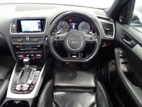 USED 2014 64 AUDI SQ5 3.0 BITDI V6 (309 BHP) TIPTRONIC QUATTRO 5DR (S/S) + NAV + PANORAMIC SUNROOF + E/HEATED LEATHERS + BANG AND OLUFSEN + R/CAMERA + F-R PARK ASSIST + PRIVACY + XENON-LED + POWER BOOT + 21 S  PANROOF+R/CAM+TINTS+XENON-LED+LEATHR+NAV+CRUISE+B&O