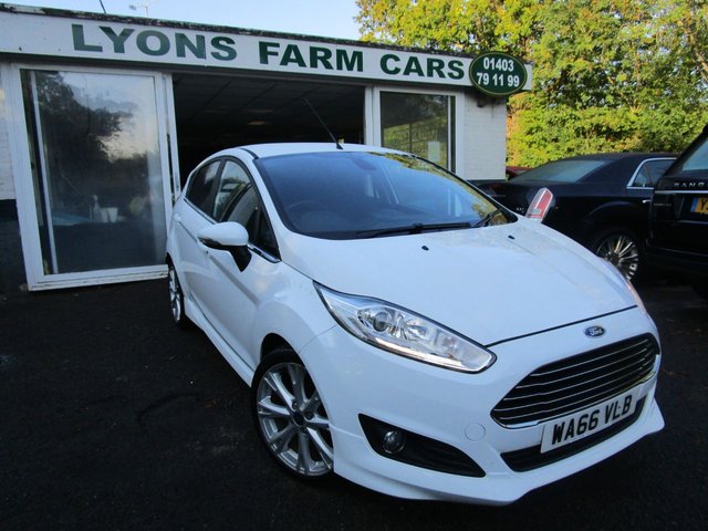 2016 66 Ford Fiesta 1.0 TITANIUM ECOBOOST 125 5d 125 BHP
