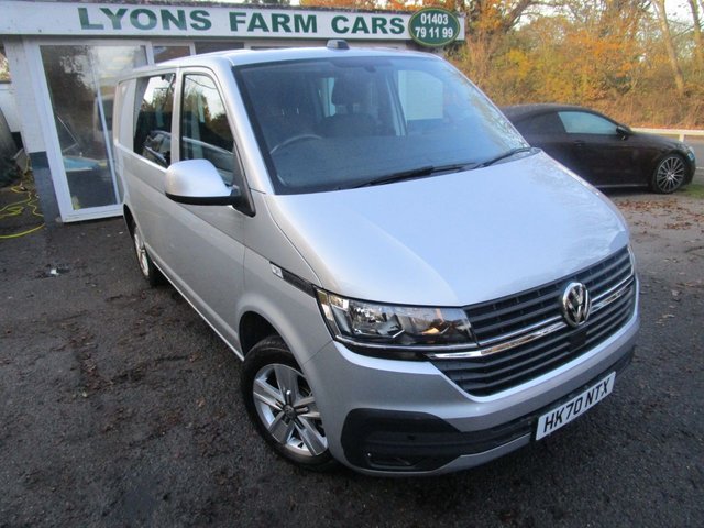 2021 70 Volkswagen Transporter 2.0 T32 TDI KOMBI HIGHLINE DSG 150 BHP AUTOMATIC