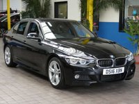 USED 2016 16 BMW 3 SERIES 2.0 330E M SPORT 4d 181 BHP &pound;0 ROAD TAX SAT NAV LEATHER