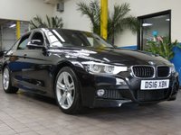 USED 2016 16 BMW 3 SERIES 2.0 330E M SPORT 4d 181 BHP &pound;0 ROAD TAX SAT NAV LEATHER