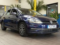 USED 2017 17 VOLKSWAGEN GOLF 1.6 SE NAVIGATION TDI BLUEMOTION TECHNOLOGY 5d 114 BHP SAT NAV PARKING SENSORS