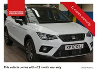 USED 2020 70 SEAT ARONA 1.0 TSI XCELLENCE DSG 5d 114 BHP SAT NAV PARKING SENSORS SEAT WARRANTY