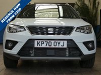 USED 2020 70 SEAT ARONA 1.0 TSI XCELLENCE DSG 5d 114 BHP SAT NAV PARKING SENSORS SEAT WARRANTY