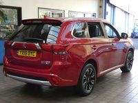 USED 2018 18 MITSUBISHI OUTLANDER 2.0 PHEV 5H 5d 200 BHP APP BASED SAT NAV LEATHER VAT Q