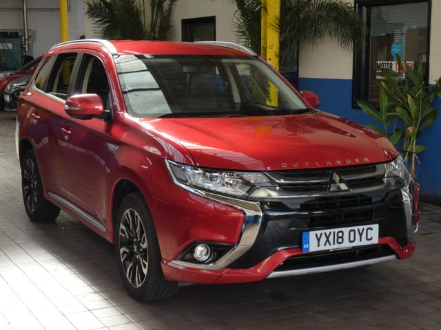 2018 18 Mitsubishi Outlander 2.0 PHEV 5H 5d 200 BHP