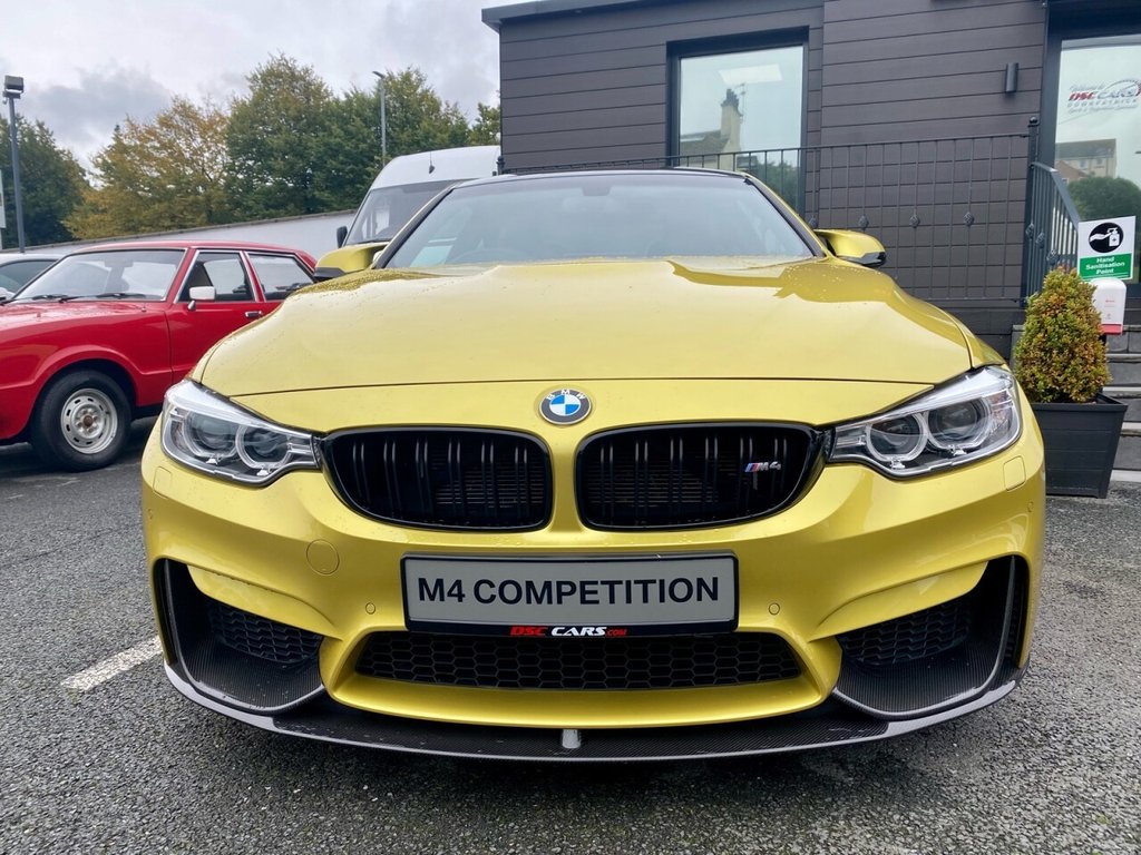 USED 2017 M BMW M4 3.0 M4 COMPETITION PACKAGE 2d 444 BHP BEST COLOUR AVAILABLE