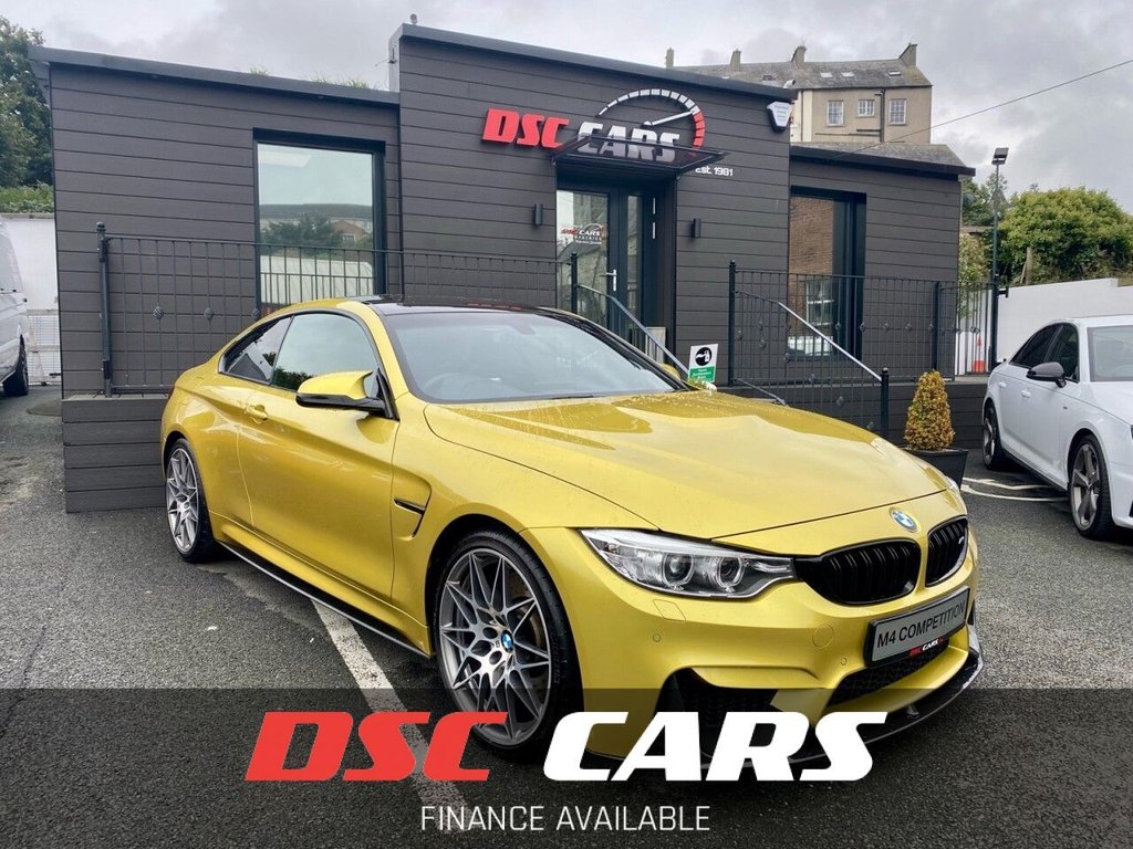 USED 2017 M BMW M4 3.0 M4 COMPETITION PACKAGE 2d 444 BHP BEST COLOUR AVAILABLE