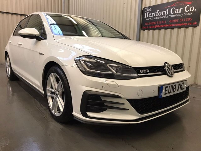 2018 18 Volkswagen Golf 2.0 GTD TDI BLUELINE DSG 5d 182 BHP