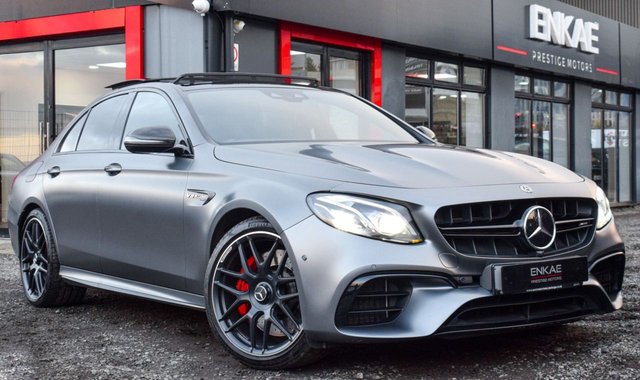 2018 18 Mercedes-Benz E-Class 4.0 AMG E 63 S 4MATIC PREMIUM 4d 604 BHP