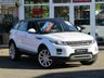 USED 2014 64 LAND ROVER RANGE ROVER EVOQUE 2.2 SD4 PURE TECH 5d 190 BHP Finished in FUJI WHITE with contrasting BLACK HEATED LEATHER Trim. This Evoque comes from one of the most desirable brands on the market today. It is great looking, Fun to drive and comfortable SUV has features which include, PAN ROOF, 20" ALLOYS, SAT NAV, DAB, B/TOOTH, BLACK ROOF, HEATED LEATHER SEATS and much more. Dealer serviced at 25218 miles, 42257 miles, 52297 miles, 59986 miles and on arrival at 66192 miles.