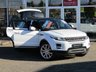 USED 2014 64 LAND ROVER RANGE ROVER EVOQUE 2.2 SD4 PURE TECH 5d 190 BHP Finished in FUJI WHITE with contrasting BLACK HEATED LEATHER Trim. This Evoque comes from one of the most desirable brands on the market today. It is great looking, Fun to drive and comfortable SUV has features which include, PAN ROOF, 20" ALLOYS, SAT NAV, DAB, B/TOOTH, BLACK ROOF, HEATED LEATHER SEATS and much more. Dealer serviced at 25218 miles, 42257 miles, 52297 miles, 59986 miles and on arrival at 66192 miles.
