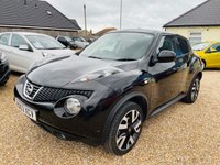 USED 2013 63 NISSAN JUKE 1.6 N-TEC 5d 115 BHP Stunning Top spec Juke Petrol with Sat nav and Camera