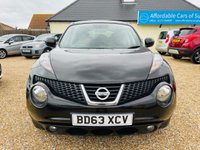 USED 2013 63 NISSAN JUKE 1.6 N-TEC 5d 115 BHP Stunning Top spec Juke Petrol with Sat nav and Camera
