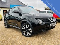 USED 2013 63 NISSAN JUKE 1.6 N-TEC 5d 115 BHP Stunning Top spec Juke Petrol with Sat nav and Camera