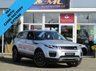 USED 2016 16 LAND ROVER RANGE ROVER EVOQUE 2.0 TD4 SE TECH 5d 177 BHP Finished in INDUS SILVER METALLIC with contrasting BLACK HEATED LEATHER Trim. This Evoque comes from one of the most desirable brands on the market today. It is great looking, Fun to drive and comfortable SUV has features which include, 20" ALLOYS, SAT NAV, DAB, HEATED ELECTRIC LEATHER SEATS, Tinted Windows and much more. Dealer serviced at 6074 miles, 50386 miles and at 76784 miles.