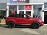 USED 2015 15 LAND ROVER RANGE ROVER EVOQUE 2.2 SD4 PURE TECH 5d 190 BHP Finished in FIRENZE RED METALLIC with contrasting BLACK HEATED LEATHER Trim. This Evoque comes from one of the most desirable brands on the market today. It is great looking, Fun to drive and comfortable SUV has features which include, 19" BLACK ALLOYS, SAT NAV, DAB, B/TOOTH, HEATED LEATHER SEATS and much more. Dealer serviced at 19271 miles, 34462 miles, 53450 miles and at 68292 miles on 22/1/2021.