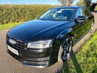 USED 2016 66 AUDI A8 3.0 TDI QUATTRO BLACK EDITION 4d 258 BHP 