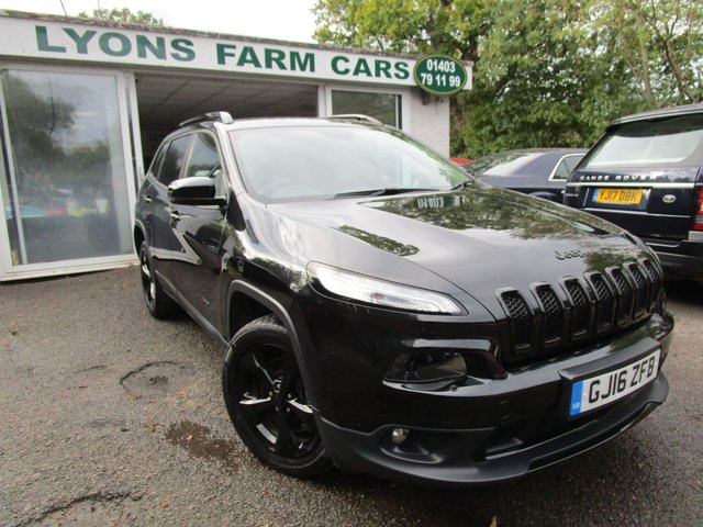 2016 16 Jeep Cherokee 2.2 M-JET II NIGHT EAGLE 5d 197 BHP AUTOMATIC FOUR WHEEL DRIVE *VERY RARE CAR*