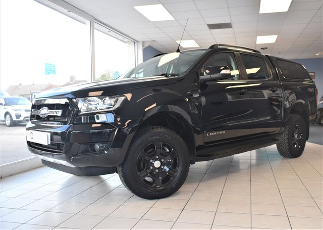 2018 18 Ford Ranger 2.2 BLACK EDITION  4X4 D/CAB TDCI 4d 158 BHP AUTO  EURO 6 