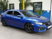USED 2018 67 HONDA CIVIC 1.0 VTEC SR 5d 128 BHP SAT NAV REAR VIEW CAMERA