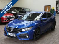 USED 2018 67 HONDA CIVIC 1.0 VTEC SR 5d 128 BHP SAT NAV REAR VIEW CAMERA