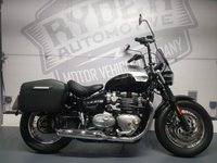 USED 2018 18 TRIUMPH SPEEDMASTER 1200 BONNEVILLE WITH VANCE & HINES EXHAUSTS