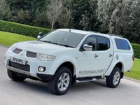 USED 2011 11 MITSUBISHI L200 2.5 DI-D 4X4 BARBARIAN LB DCB 175 BHP CANOPY + SAT NAV + CAMERA ** NO VAT