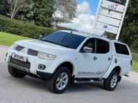 USED 2011 11 MITSUBISHI L200 2.5 DI-D 4X4 BARBARIAN LB DCB 175 BHP CANOPY + SAT NAV + CAMERA ** NO VAT