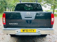 USED 2011 61 NISSAN NAVARA 2.5 DCI TEKNA 4X4 DCB 188 BHP 