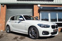 USED 2017 X BMW 1 SERIES 2.0 120D XDRIVE M SPORT 5d 188 BHP APPLE CARPLAY+M SPORT+RED LEATHER
