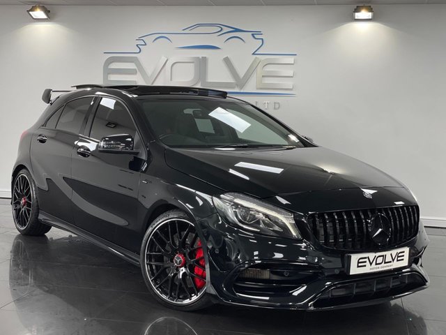 2015 65 Mercedes-Benz A-Class 2.0 AMG A 45 4MATIC PREMIUM 5d 375 BHP