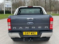 USED 2017 17 FORD RANGER 2.2 LIMITED 4X4 DCB TDCI 4d 148 BHP LEATHER + SAT NAV + P SENSORS