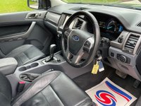 USED 2017 17 FORD RANGER 2.2 LIMITED 4X4 DCB TDCI 4d 148 BHP LEATHER + SAT NAV + P SENSORS