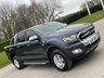 USED 2017 17 FORD RANGER 2.2 LIMITED 4X4 DCB TDCI 4d 148 BHP LEATHER + SAT NAV + P SENSORS