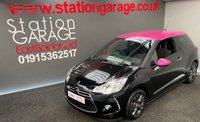USED 2014 14 CITROEN DS3 1.6 DSTYLE PINK 3d 120 BHP PINK ROOF WITH GREY ALLOYS