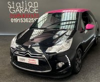 USED 2014 14 CITROEN DS3 1.6 DSTYLE PINK 3d 120 BHP PINK ROOF WITH GREY ALLOYS