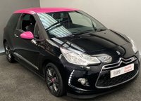 USED 2014 14 CITROEN DS3 1.6 DSTYLE PINK 3d 120 BHP PINK ROOF WITH GREY ALLOYS