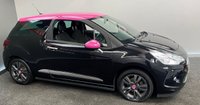 USED 2014 14 CITROEN DS3 1.6 DSTYLE PINK 3d 120 BHP PINK ROOF WITH GREY ALLOYS