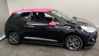USED 2014 14 CITROEN DS3 1.6 DSTYLE PINK 3d 120 BHP PINK ROOF WITH GREY ALLOYS